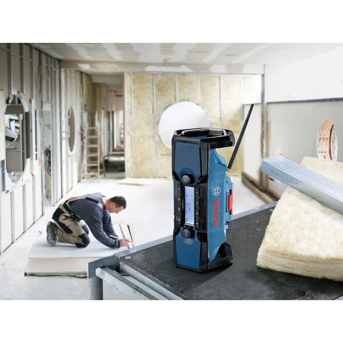 Bosch GPB 18V-2 C Professional Bluetooth Radio with FM, AUX, and USB Charging Body Only 240V 06014A3070