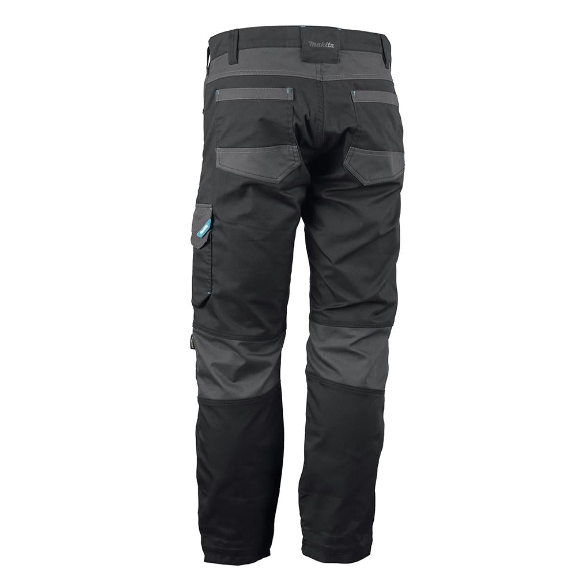 Makita MK303M Vector Stretch Trousers Slim Fit Black - L31