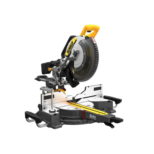 Dewalt DCS781N 54V XR Flexvolt Brushless 305mm Slide Mitre Saw Body Only Precision Cuts in Wood & Metal