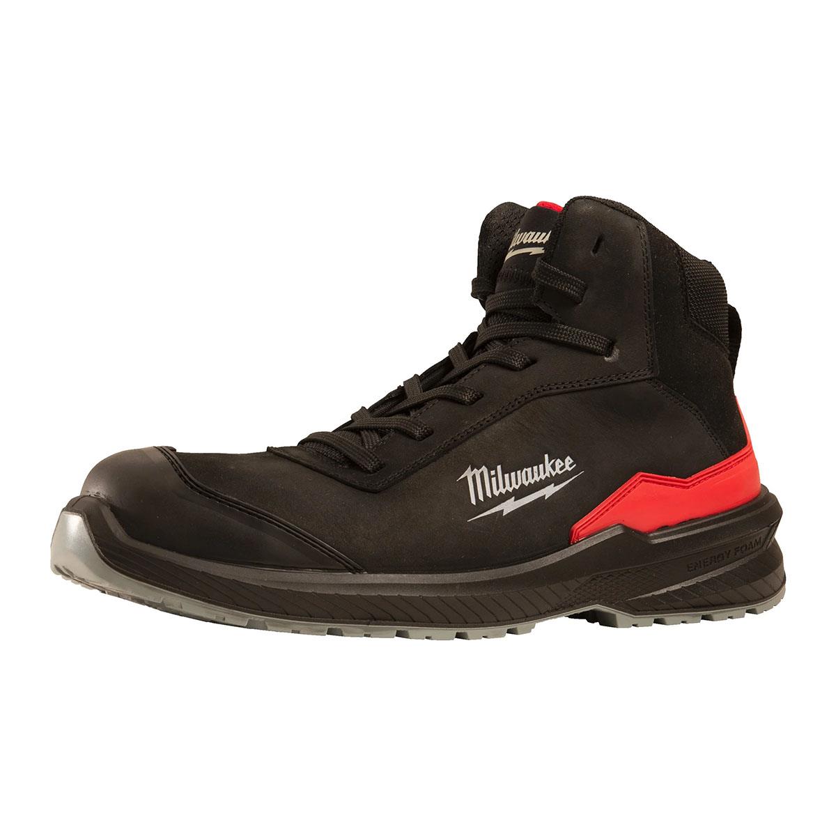 Milwaukee Flextred S3S Mid Cut Safety Boots Black Size 7 - 4932493732
