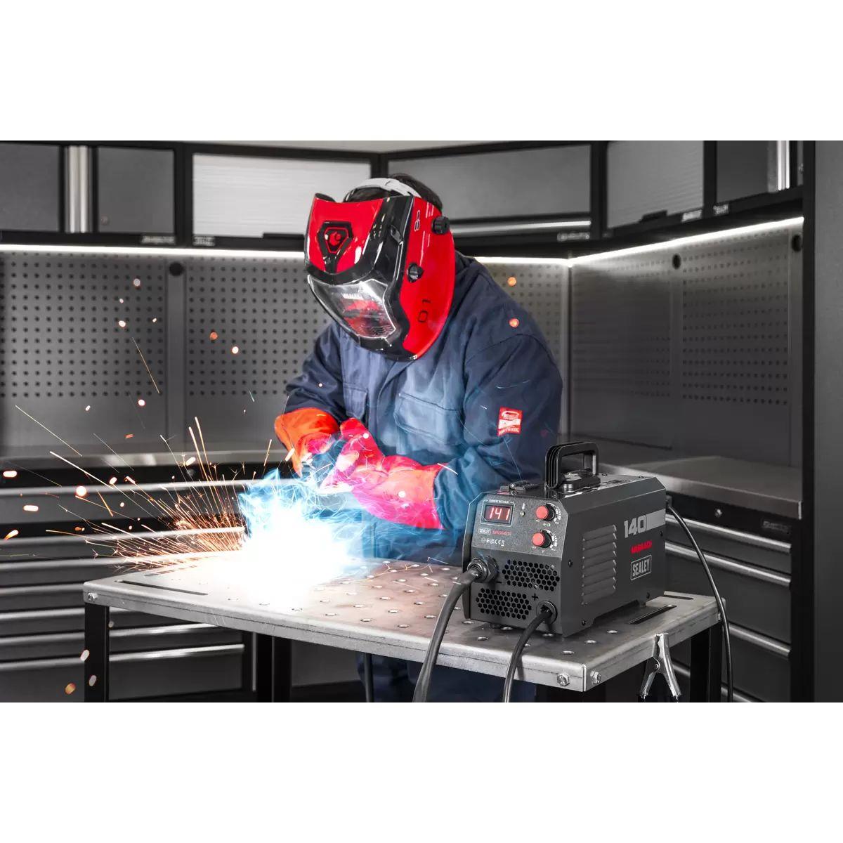 Sealey MIG140i Flux Cored Gasless MIG Inverter Welder 230V/140A