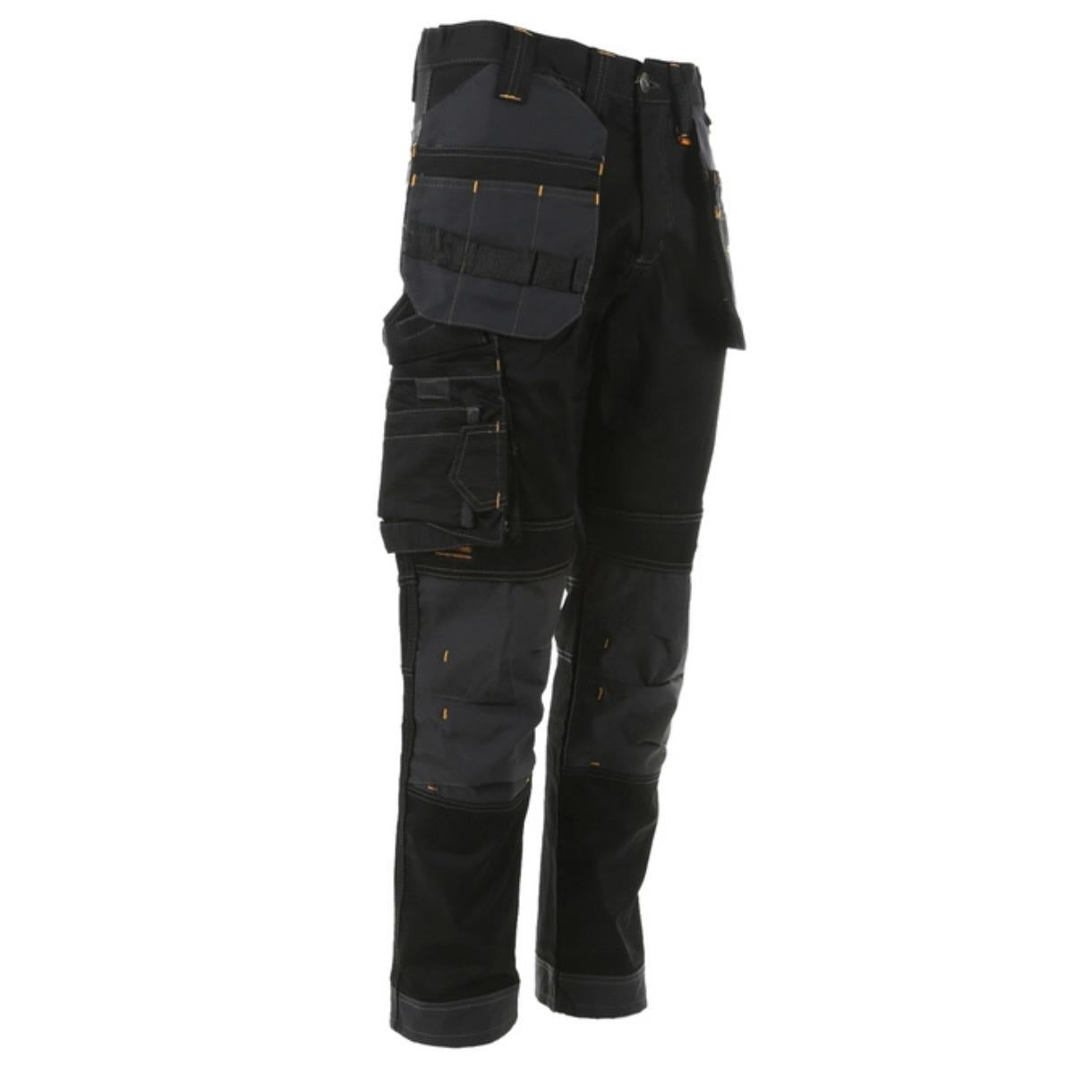 Dewalt Harrison Pro-Stretch Trousers with Holster Pockets Black/Grey - L31
