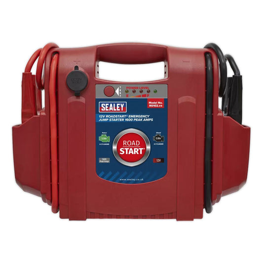 Sealey RS102 1600A 12V RoadStart Emergency Jump Starter