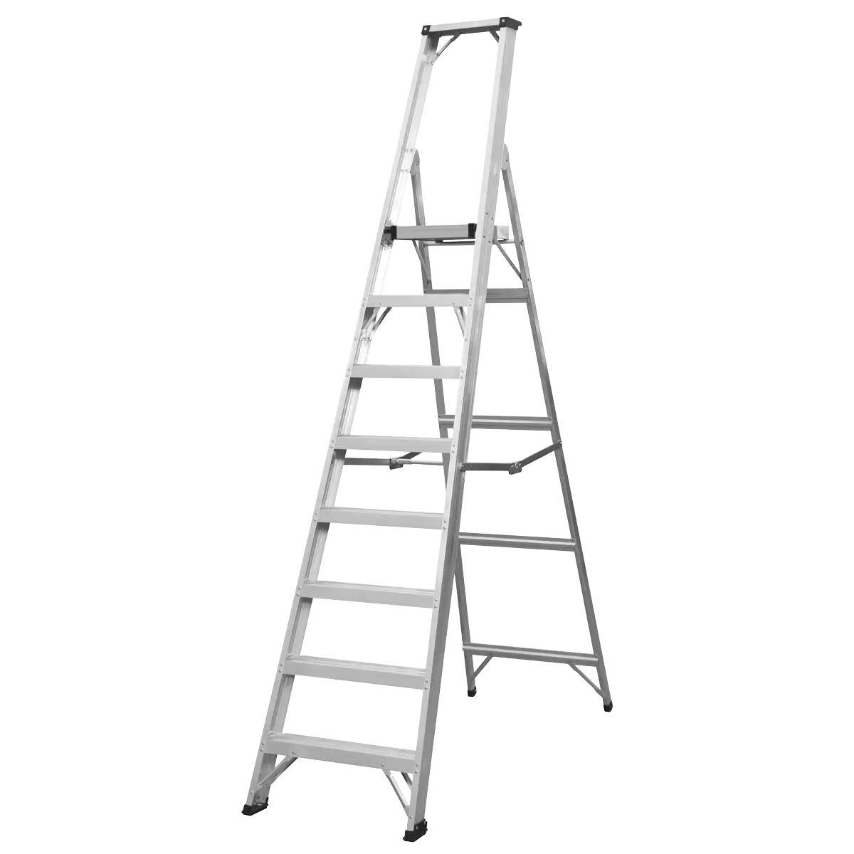 Sealey AXL8 8-Tread Industrial Aluminium Step Ladder