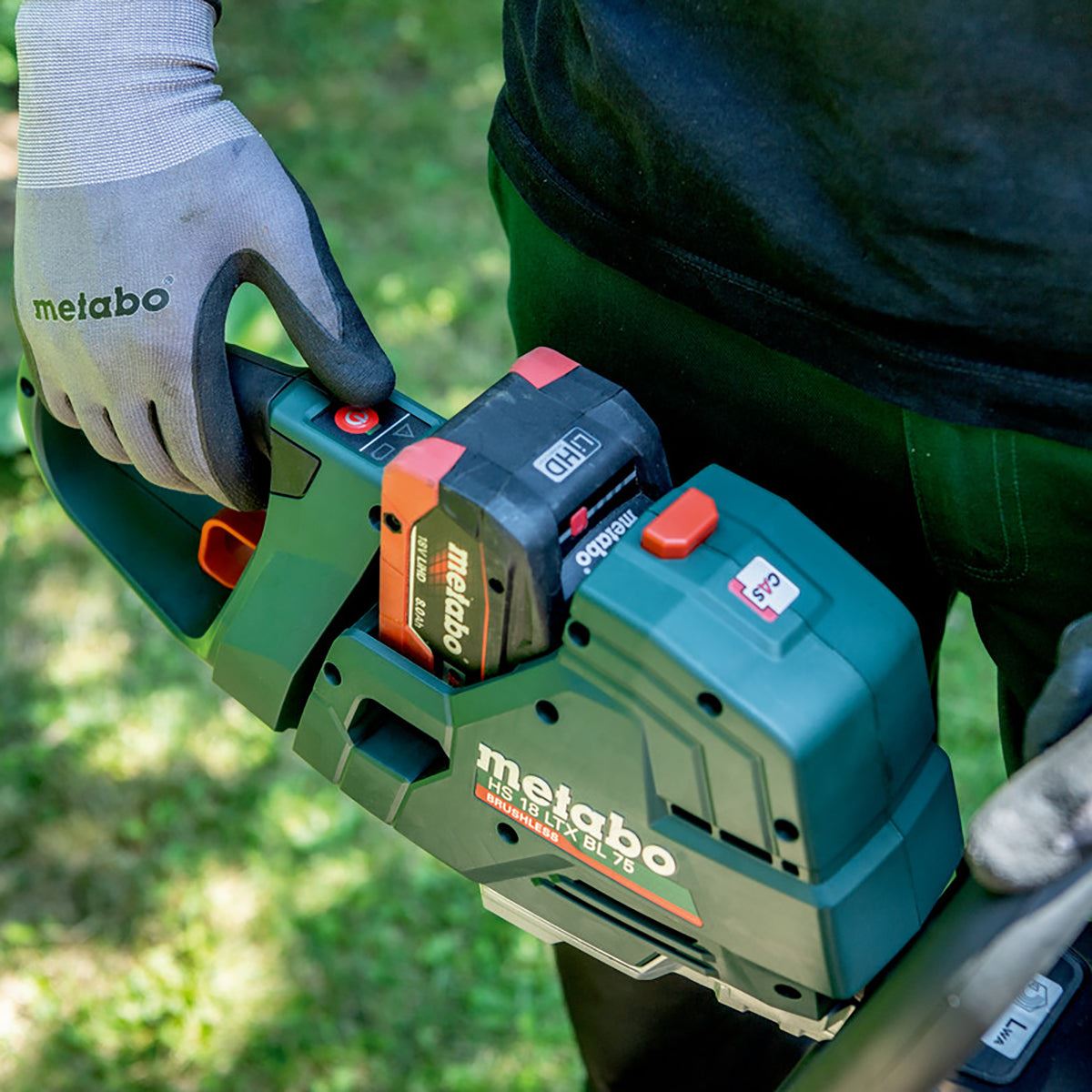 Metabo HS 18 LTX BL 65 18V Brushless 65cm Hedge Trimmer with 1 x 4.0Ah Battery & Charger