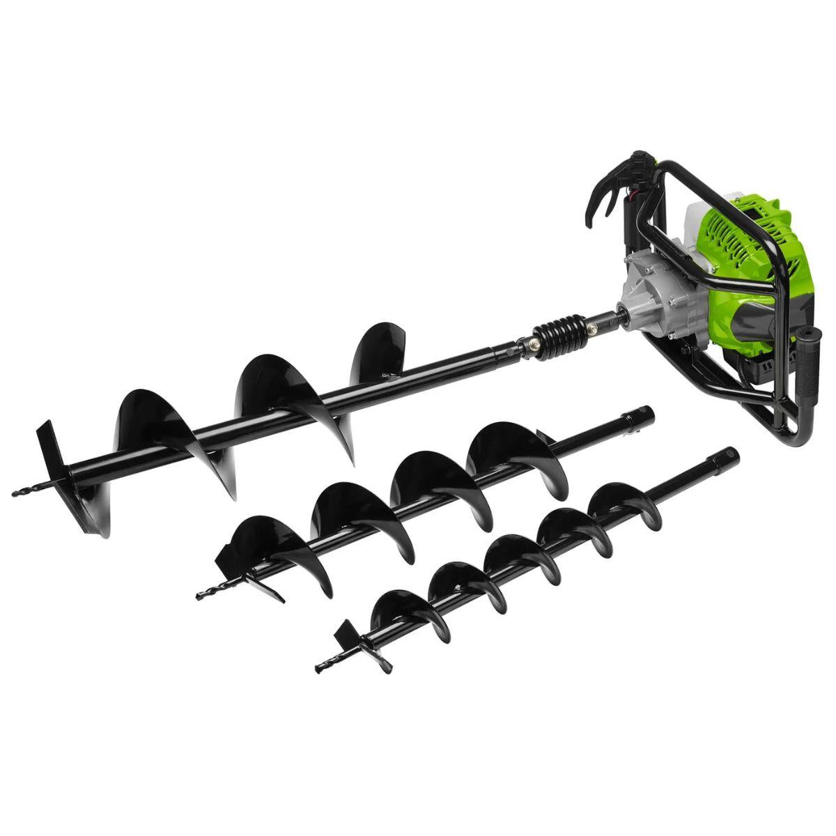 Draper 18DTP11 Petrol Earth Auger 51.7cc With 100mm, 150mm & 200mm Auger Bits 30278