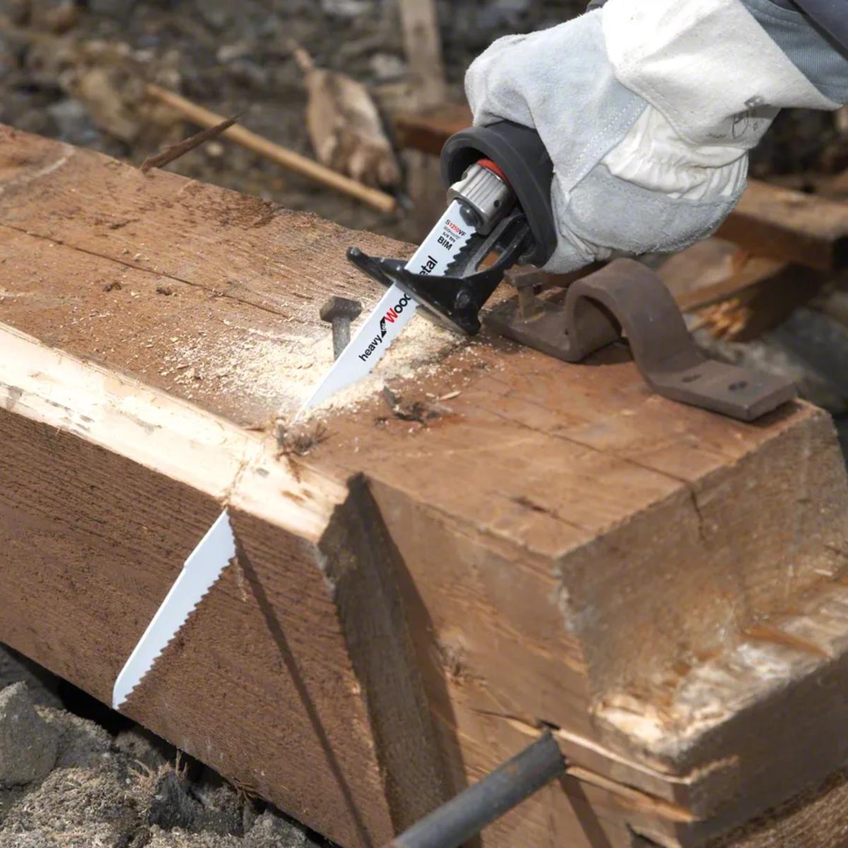 Bosch S 1111 DF Wood and Metal Cutting Reciprocating Sabre Saw Blade Pack of 5