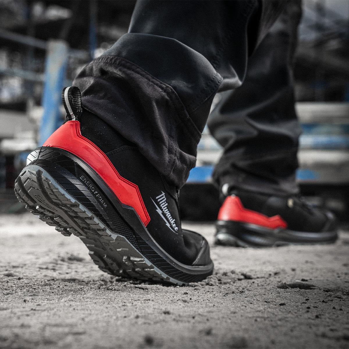 Milwaukee Flextred S3S Mid Cut Safety Boots Black Size 10 - 4932493735