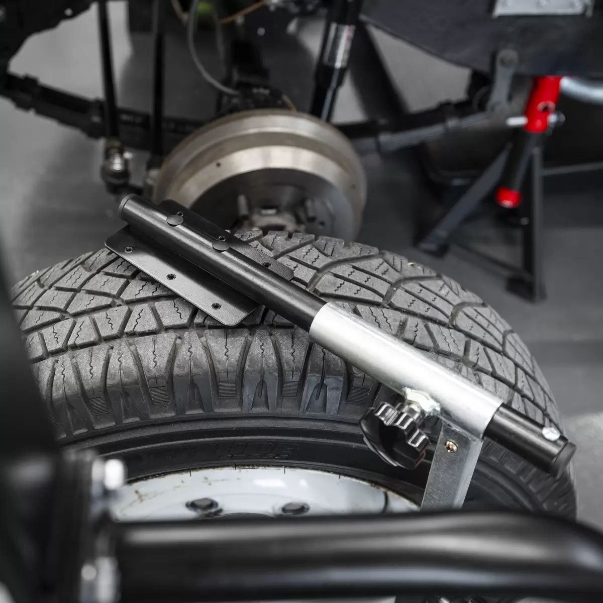 Sealey WD50QLS Viking Quick Lift Wheel Removal/Lifter Trolley 50kg Capacity