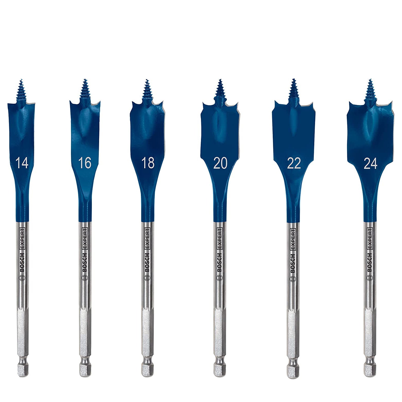 Bosch Expert Self Cut Speed Spade Drill Bit Set Of 6 Piece - 2608900332