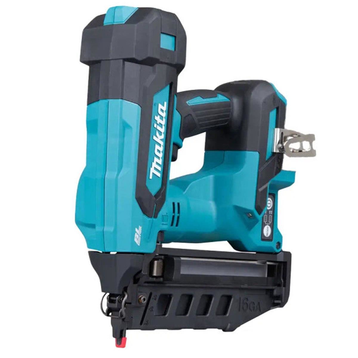Makita DBN601ZJ 18V LXT Brushless 16Ga Straight Finishing Nailer With 2000 Piece Brad Nails & Case
