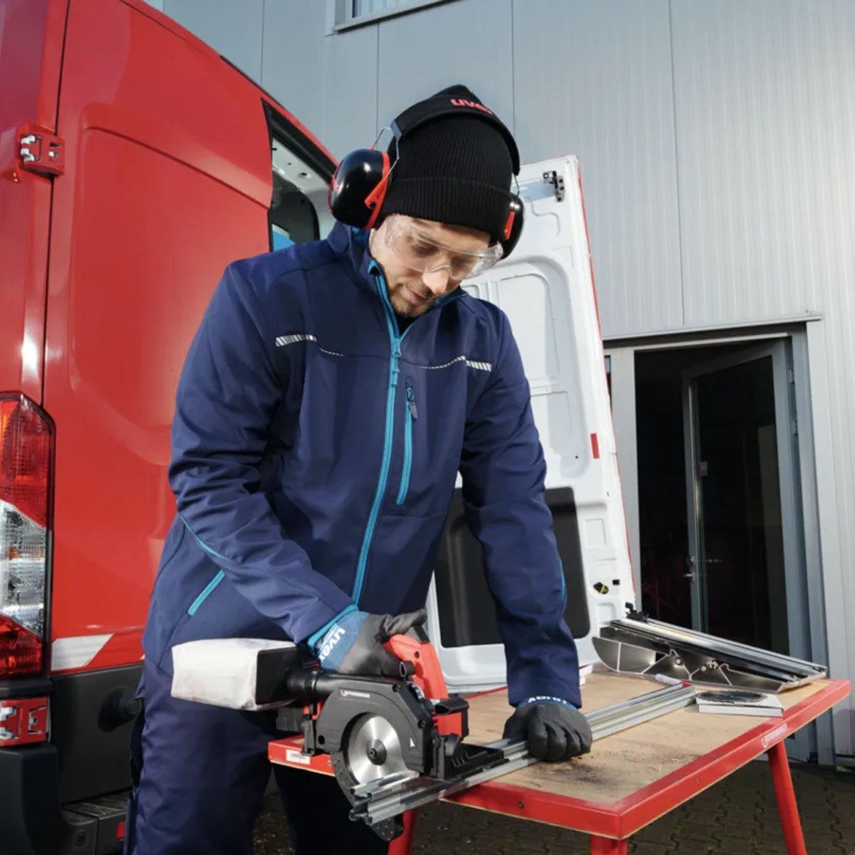 Rothenberger 18V/4Ah Pipecut mini, Duracut Uni saw blade, CAS battery, incl. Charger Cordless pipe saw for cutting 1000003420