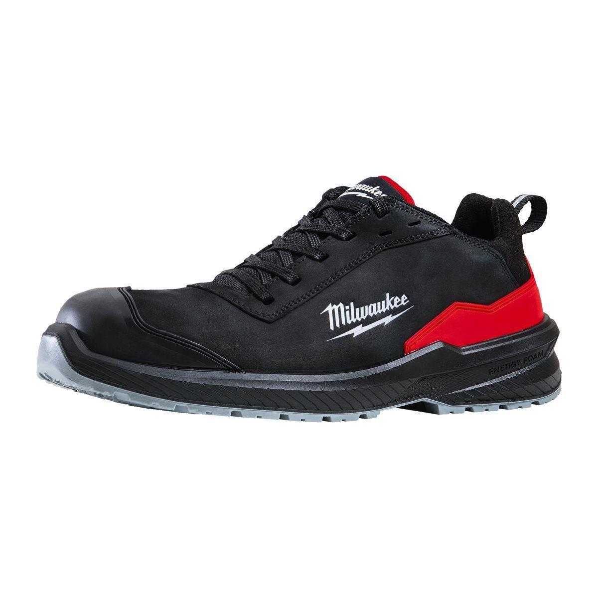 Milwaukee Flextred S3S Safety Trainers Black Size 10 - 4932493722