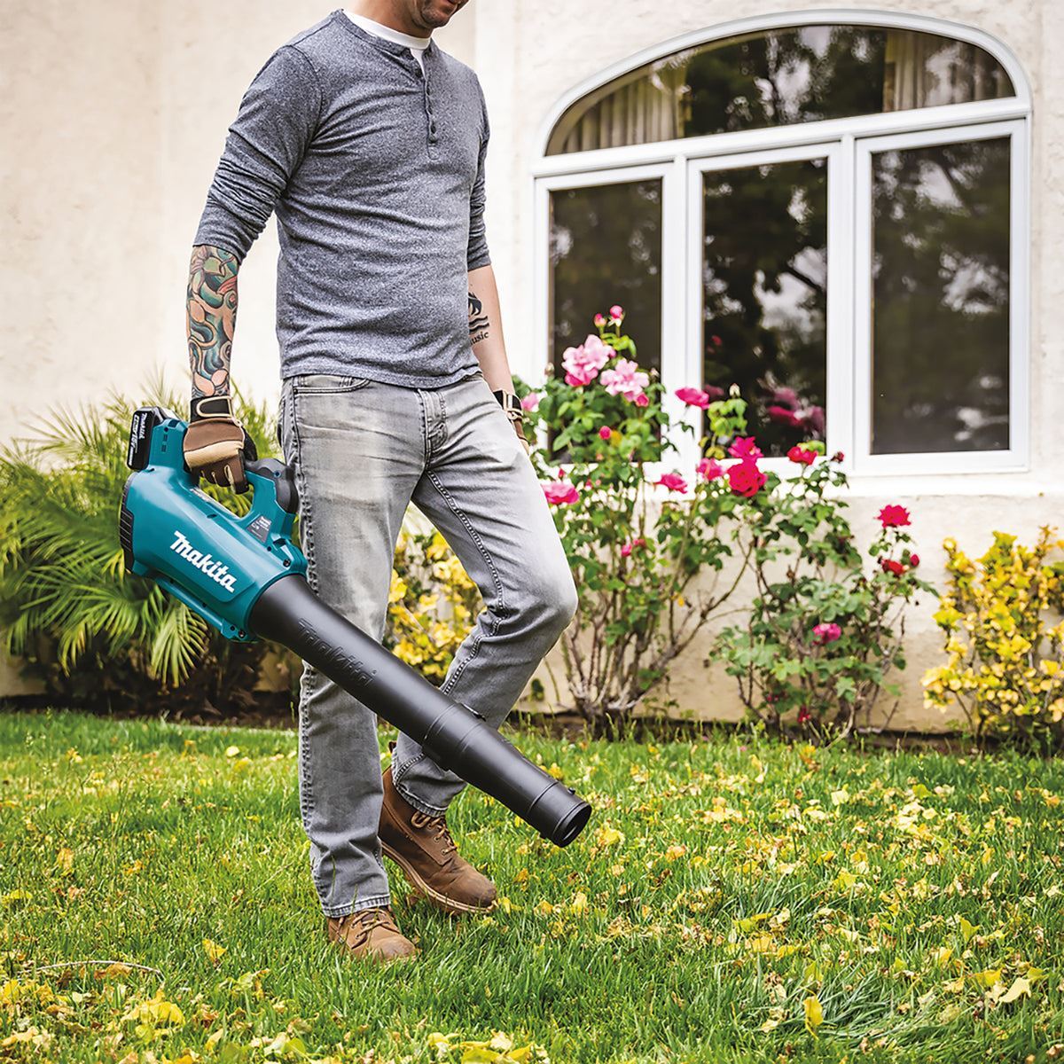 Makita DUB184Z 18V LXT Brushless Leaf Blower With 1 x 5.0Ah Battery & Charger
