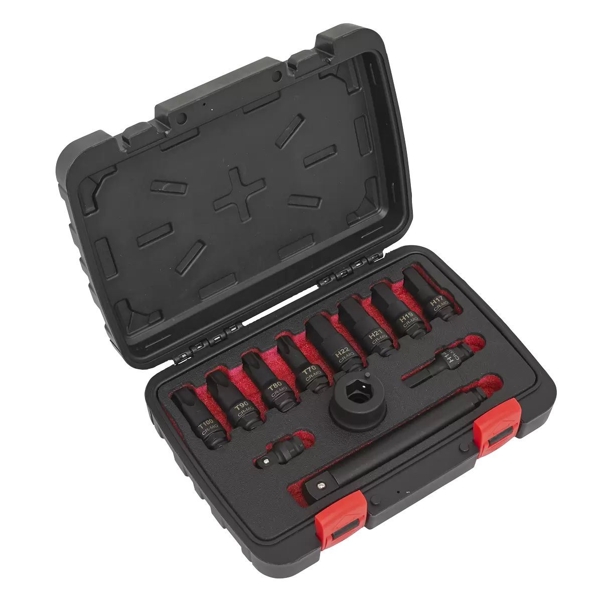 Sealey AK5617 Impact Socket Bit & Accessories Set 12pc 3/4
