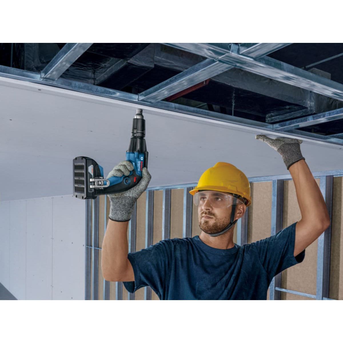 Bosch GTB 18V-45 Professional Drywall Screwdriver Body Only with GMA 55 Attachment 06019K7005