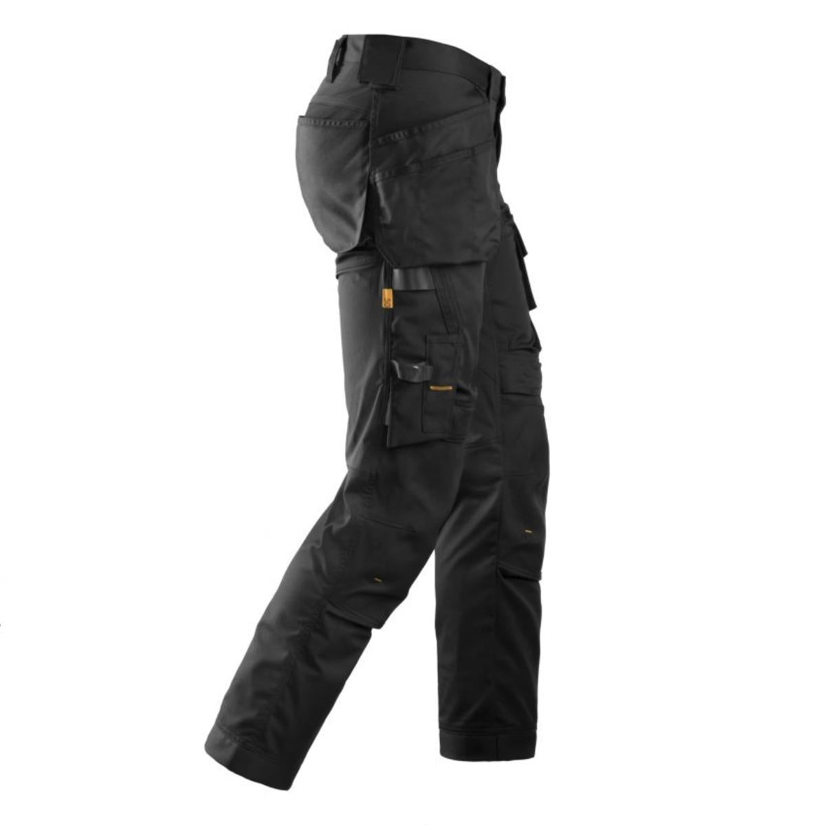Snickers 6241-108 Black All-round Stretch Trouser W38