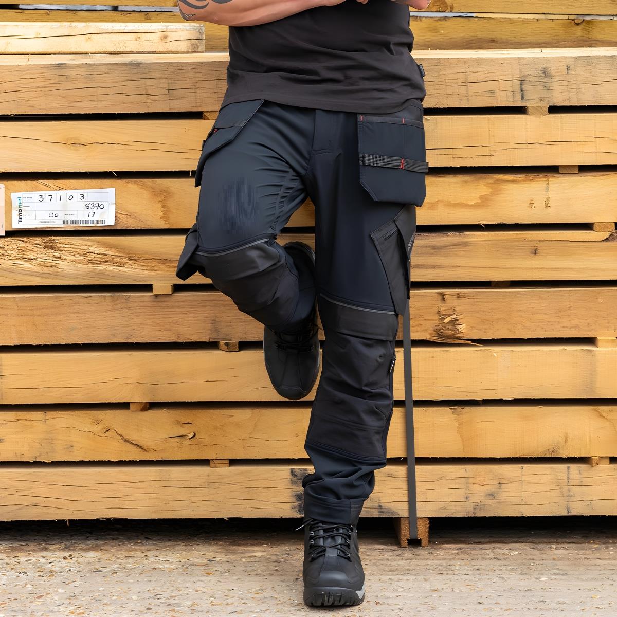 TuffStuff 735 4-Way Stretch Apex Flex Holster Trousers Black - L30