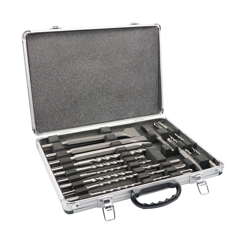 Excel 17 Piece SDS-Plus Drill Bit & Chisel Set in Aluminium Case Item Condition Box Opened Never Used