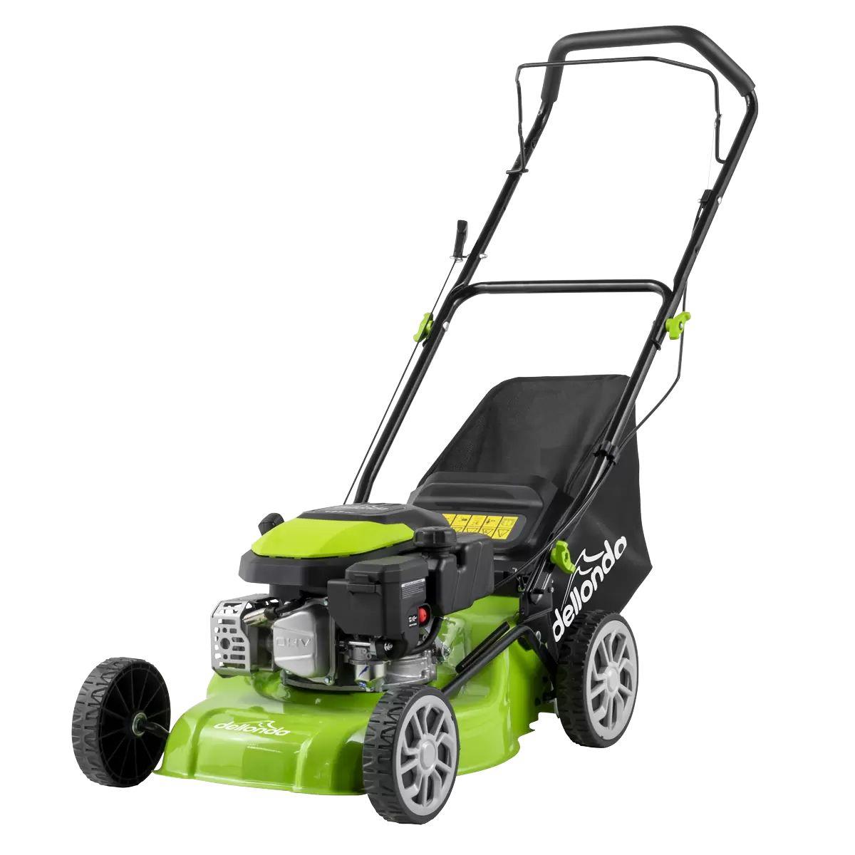 Sealey DG100 Dellonda 4-Stroke Hand-Propelled Petrol Lawnmower 132cc
