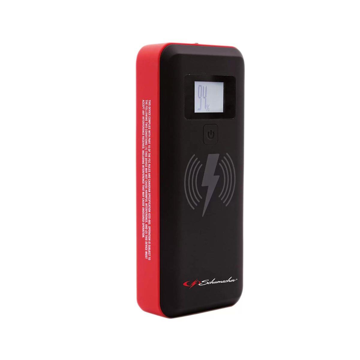 Schumacher SL473 12V Lithium Booster and Power Bank with Wireless Charging 1500PA 13752
