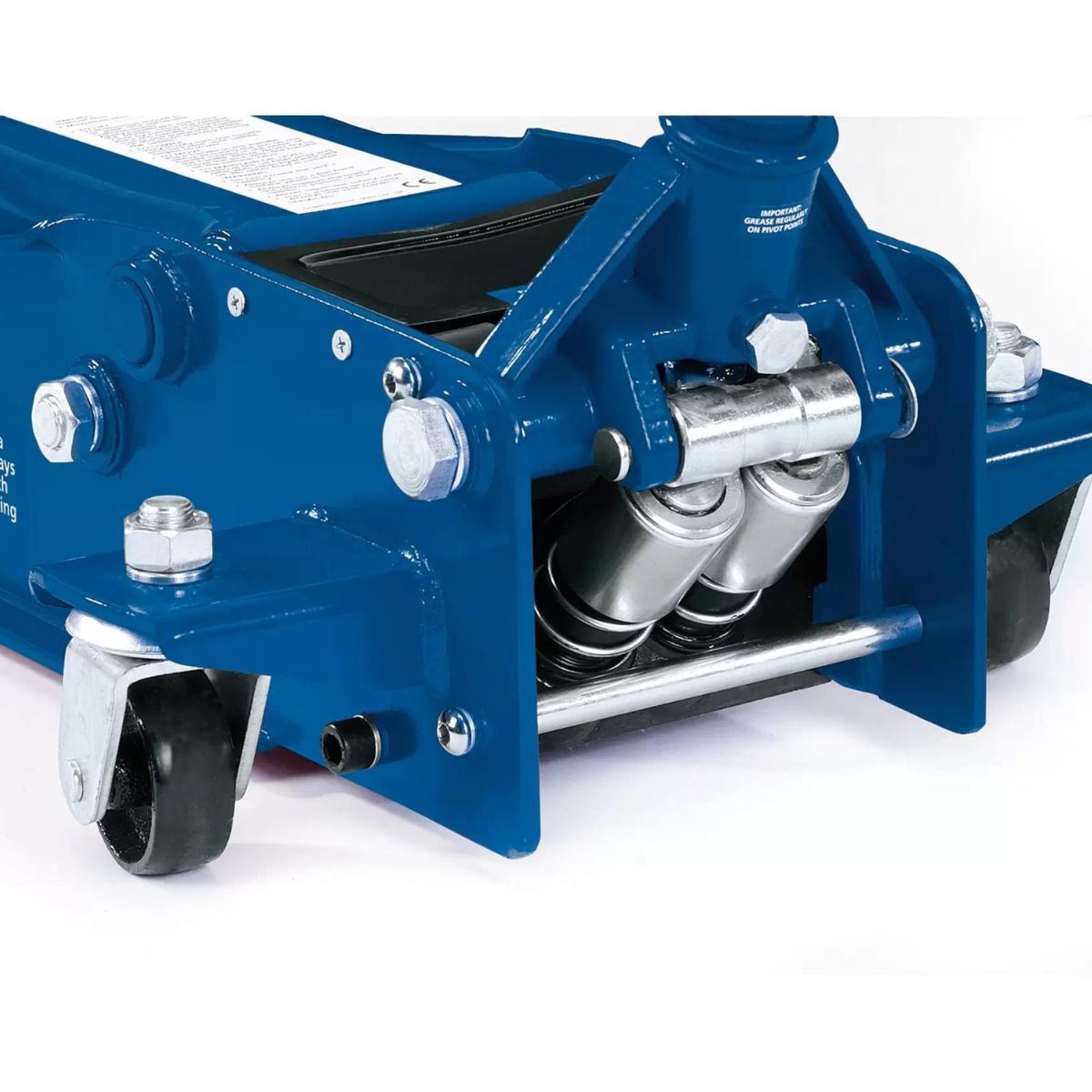 Draper TJ3HD/C Heavy Duty Trolley Jack with Twin Pistons 3 Tonne 16407