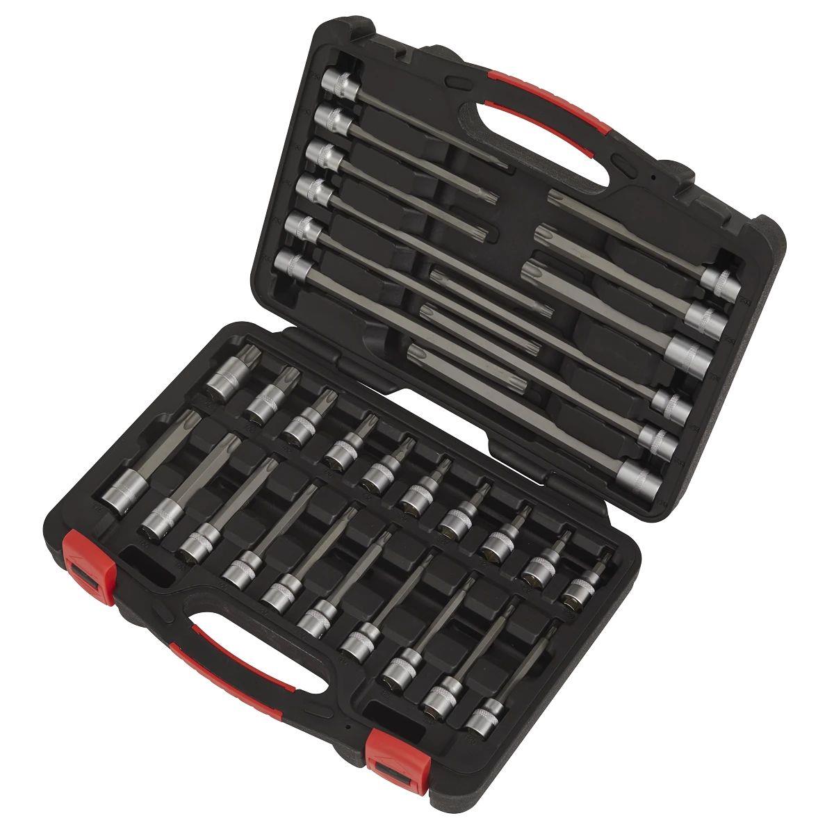 Sealey AK89001 Premier Platinum TRX-Star Socket Bit Set 3/8