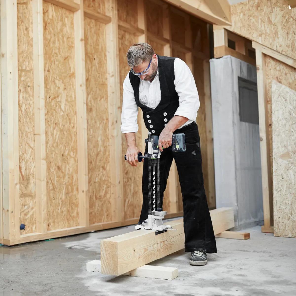 Festool TDC 18/4-Basic QUADRIVE 18V Brushless Drill Driver Body Only In Systainer - 577223