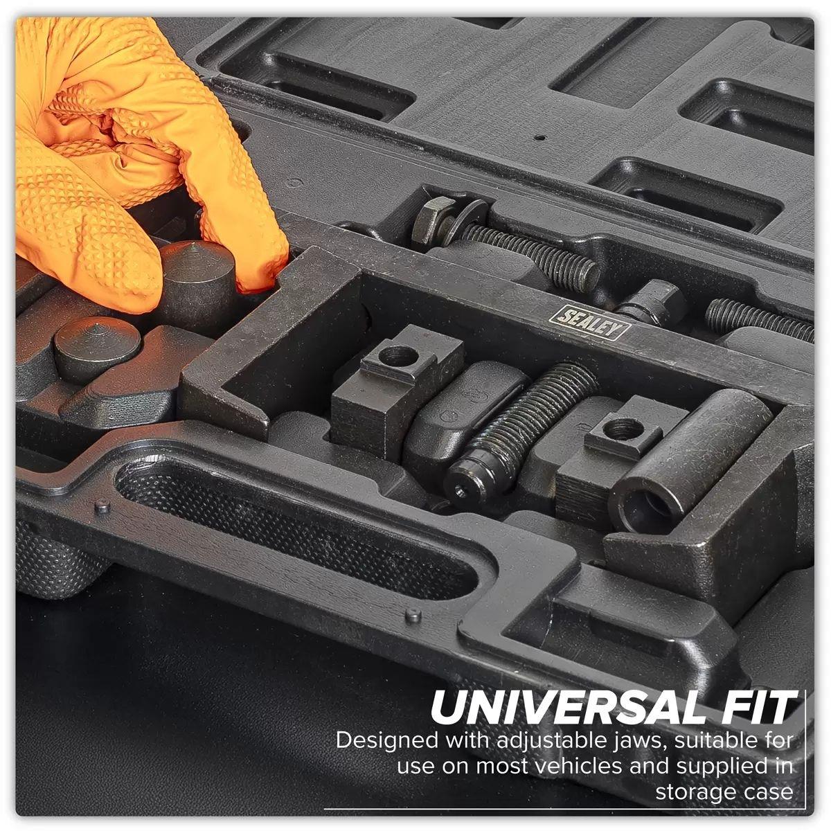 Sealey PS997 Crankshaft Pulley Removal Tool Set 12pc