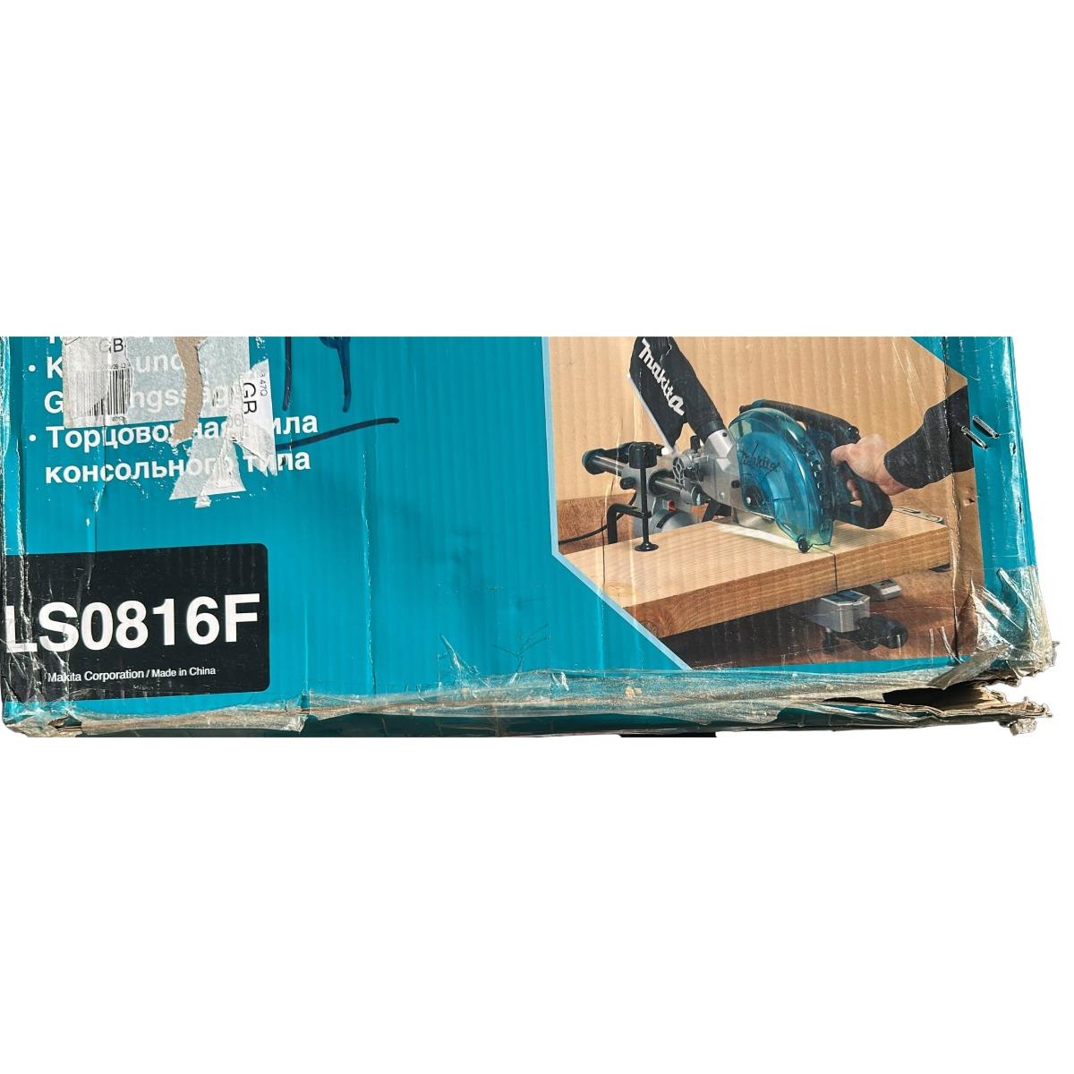 Makita LS0816F/1 216mm Slide Compound Mitre Saw 110V Item Condition Box Opened Never Used