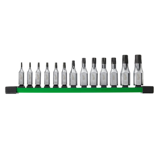 Milwaukee 13 Pieces 1/4" and 3/8" Drive Torx Bit Socket Set 4932480565