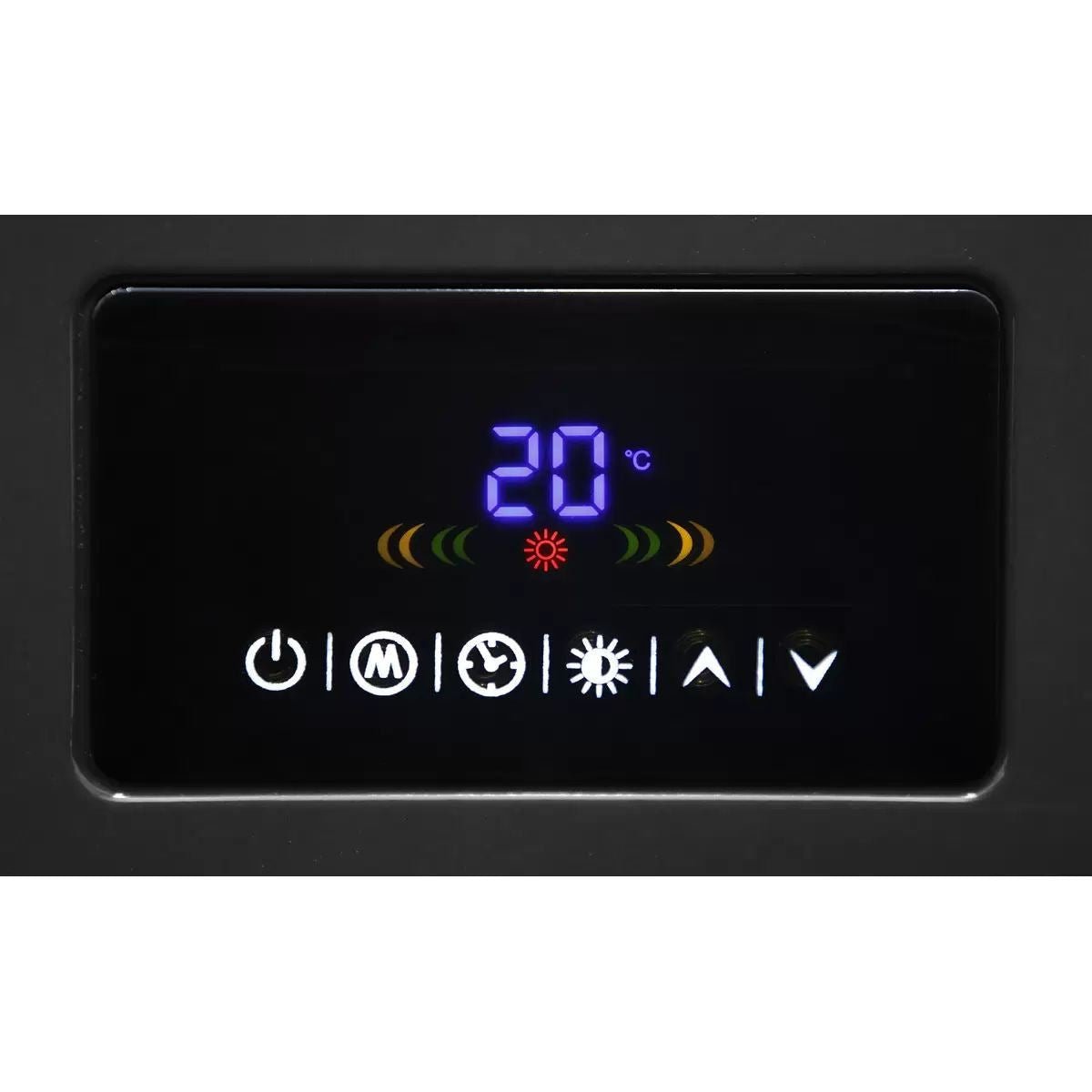 Sealey CH30110V 1.2/2.4kW Ceramic Heater Portable, Efficient Heating for Home & Office Use 110V