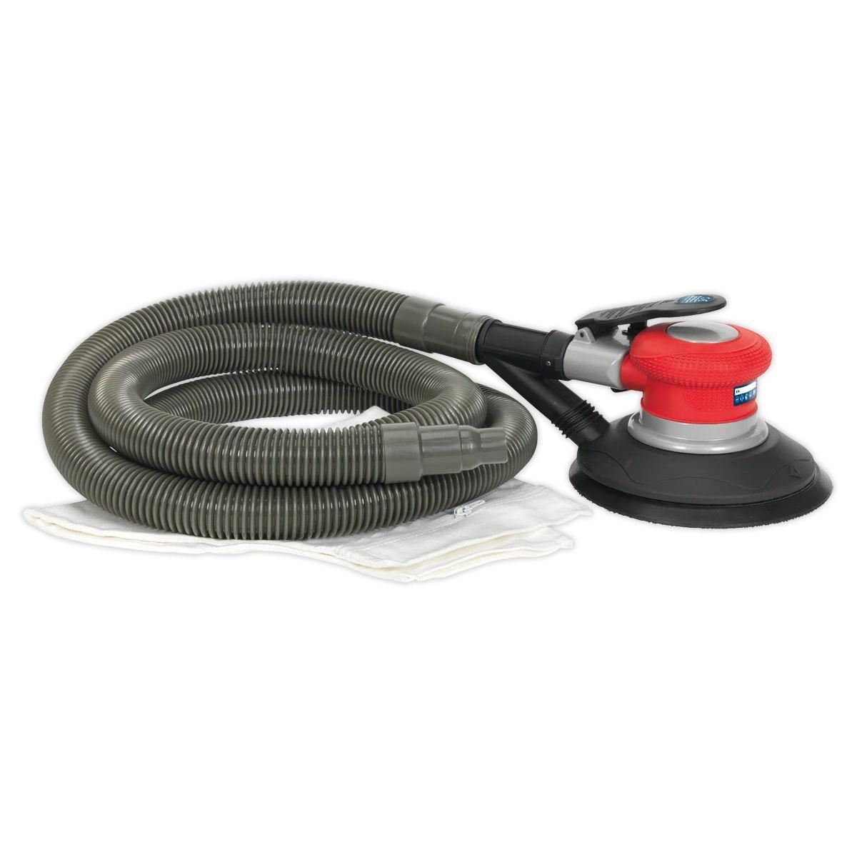 Sealey GSA06 Generation Dust-Free Self-Contained Air Palm Random Orbital Sander 150mm