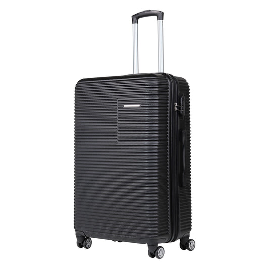 Newcom 28" (70 cm) Hard Shell Trolley Suitcase - Black