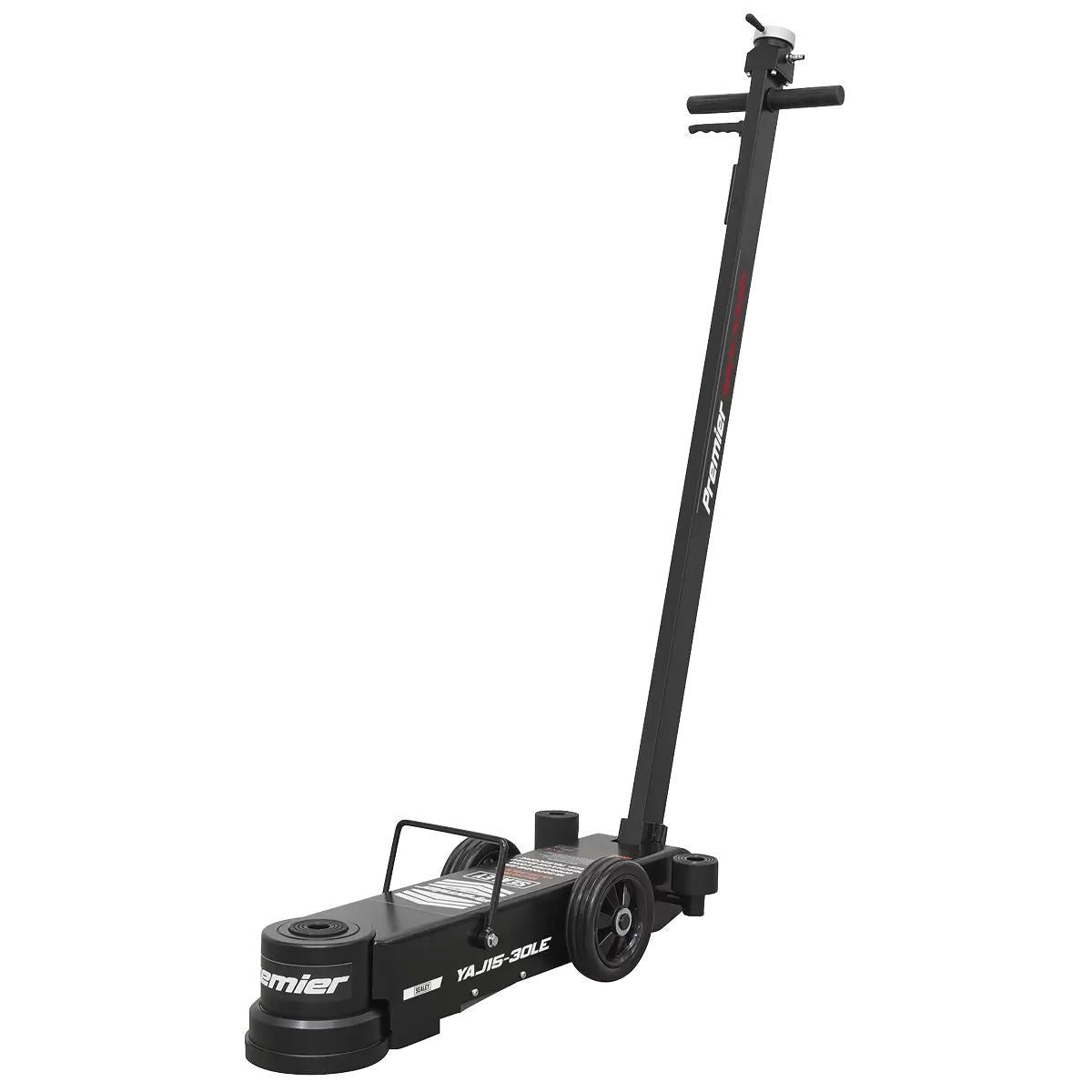 Sealey YAJ15-30LE Long Reach/Low Profile Air Operated Telescopic Jack 15-30 Tonne