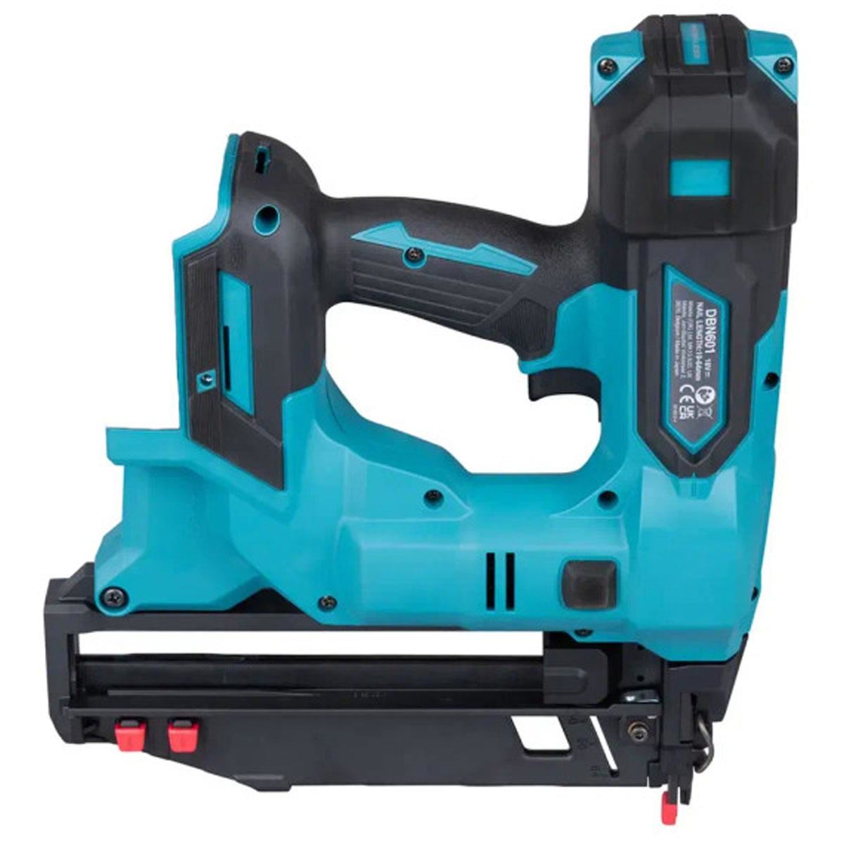 Makita DBN601ZJ 18V LXT Brushless 16Ga Straight Finishing Nailer With 2000 Piece Brad Nails & Case