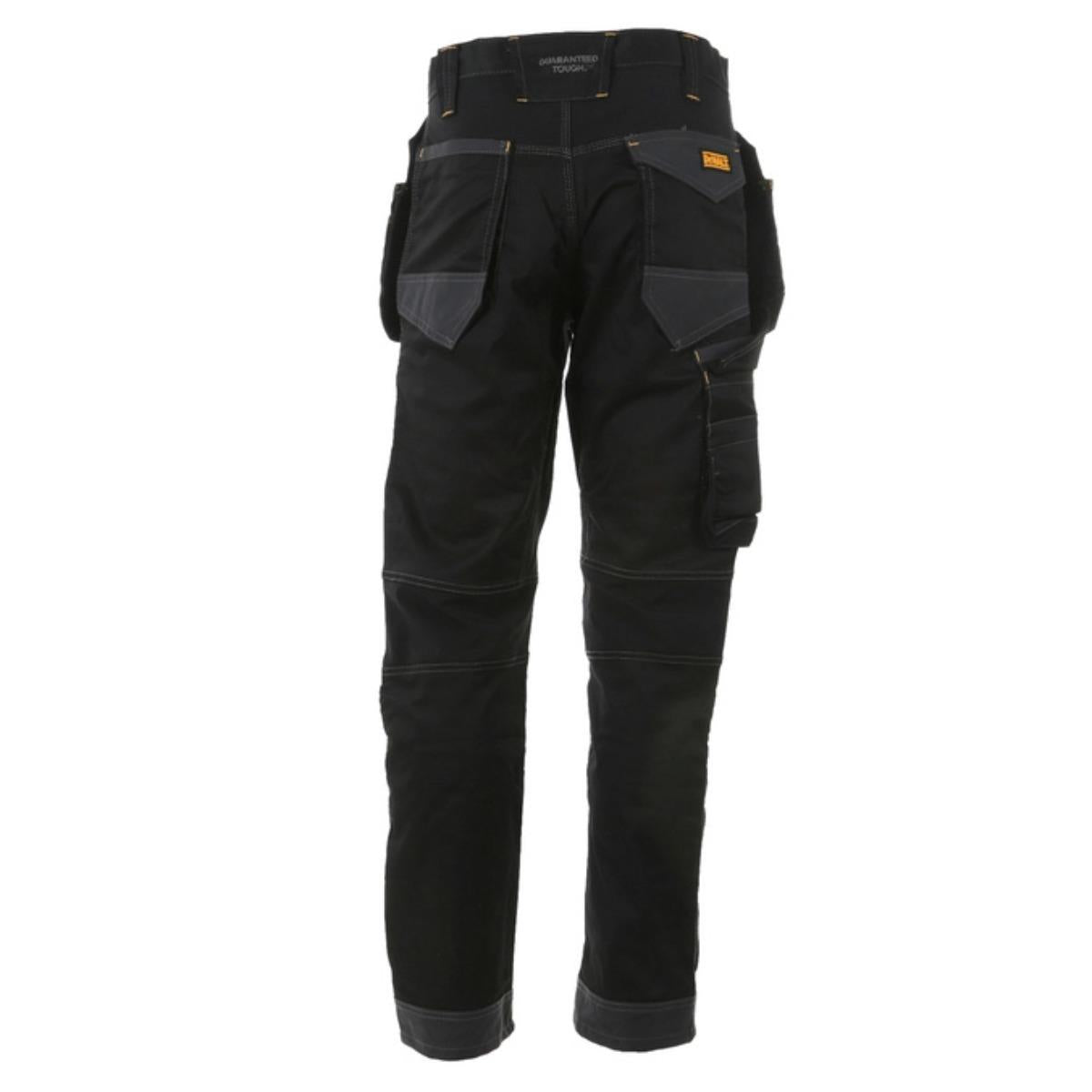 Dewalt Harrison Pro-Stretch Trousers with Holster Pockets Black/Grey - L31