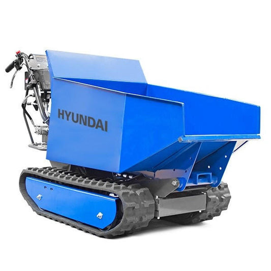Hyundai HYTD500 196cc 500kg Petrol Tracked Mini Dumper Power Barrow Transporter