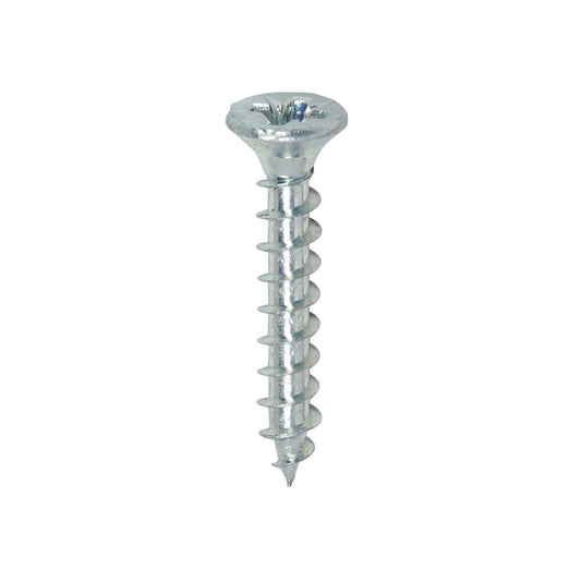Timco 40025SOLOZ Solo Chipboard & Wood Screws 4.0 x 25mm Zinc Pack of 200
