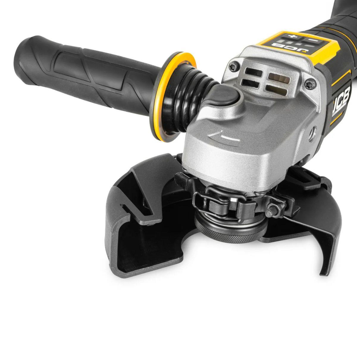 JCB-18PAG-115 18V Anti-Vibration Angle Grinder 115m with Paddle Switch Body Only