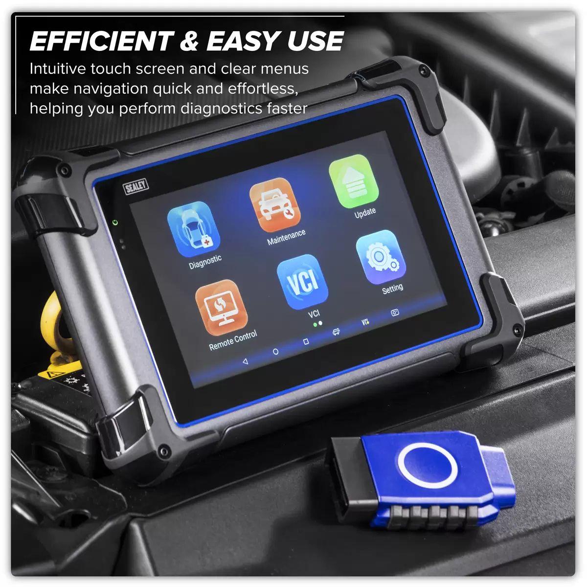 Sealey SDS1G Diagnostic Tablet & Trolley Green