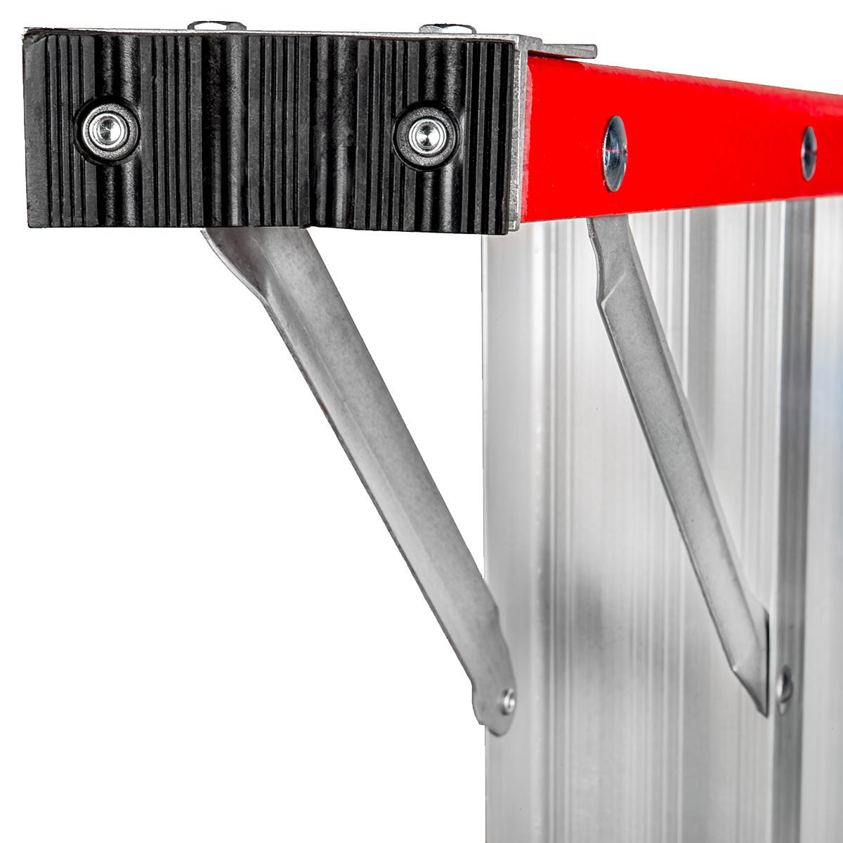 Excel Electricians Fibreglass Platform Step Ladder 4 Tread 1.57m EN131