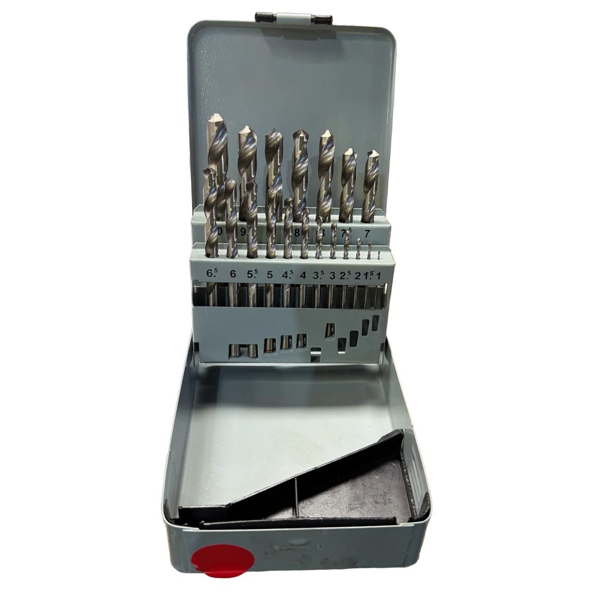 Excel HSS Twisted Drill Set of 19 Pieces  Item Condition Box Opened Never Used