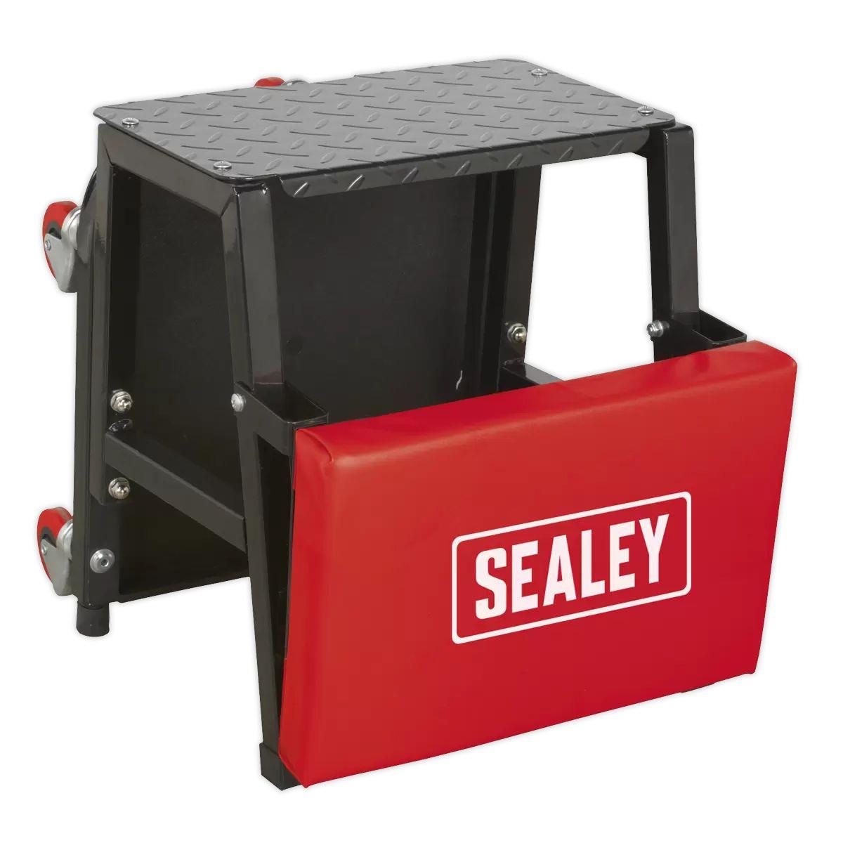 Sealey SCR16 Mechanic's Utility Seat & Step Stool