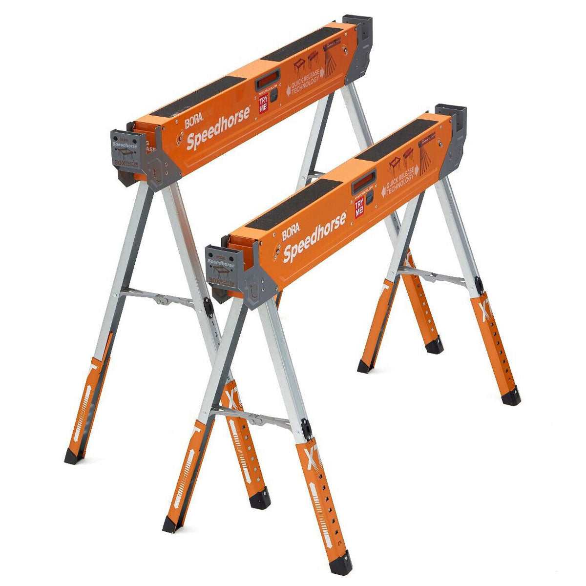 Bora Speedhorse Adjustable Sawhorse Pack of 2 - BR-PM-4550