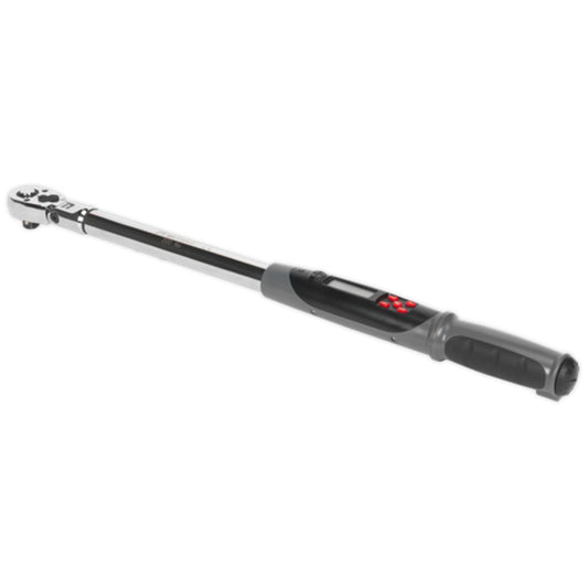Sealey STW309 1/2"Sq Drive Flexi-Head Digital Torque Wrench with Angle Function