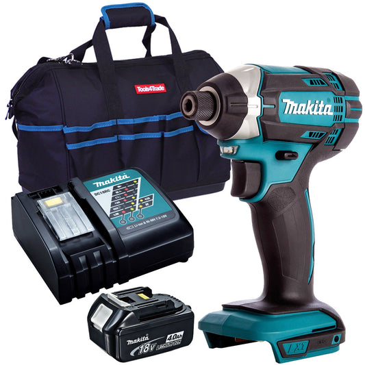 Makita DTD152Z 18V Impact Driver with 1 x 4.0Ah Battery, Charger & Bag