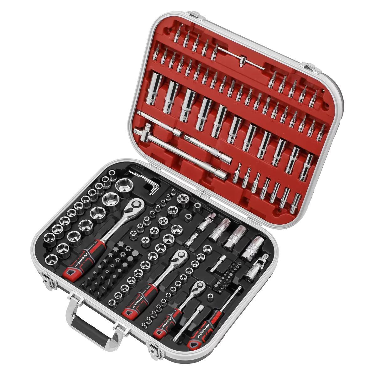 Sealey AK7981 Socket Set 172pc sizes from 4 to 32mm