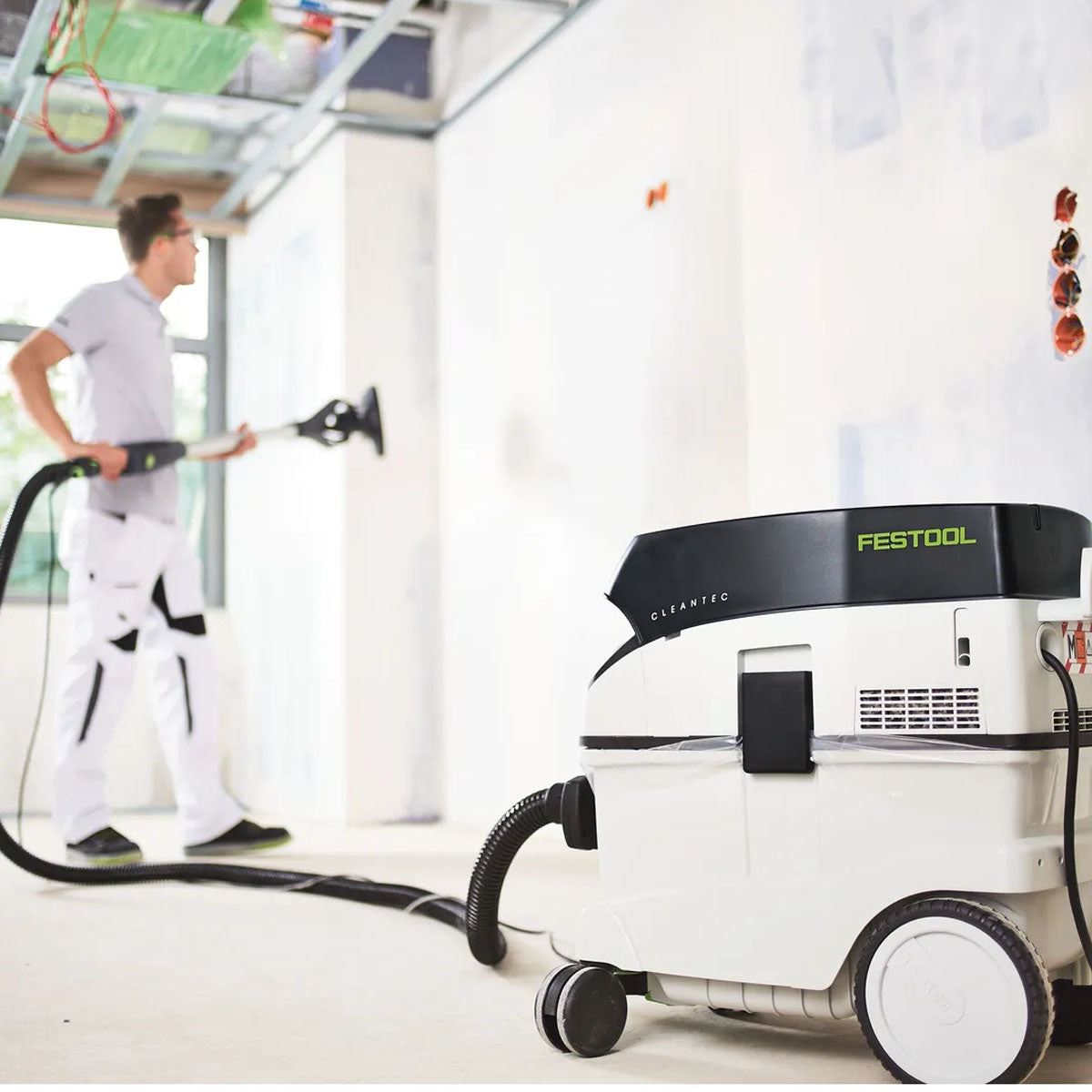 Festool PLANEX Easy LHS-E 225 EQ 110V GB Brushless Long-Reach Sander With Carrying Bag - 571939