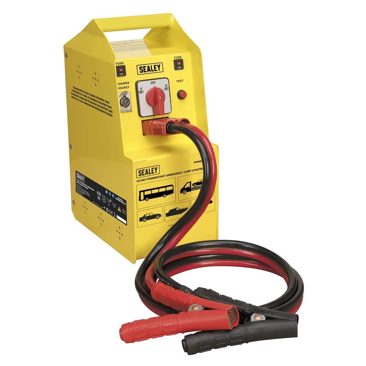 Sealey POWERSTART900 12/24V PowerStart Emergency Jump Starter 900hp